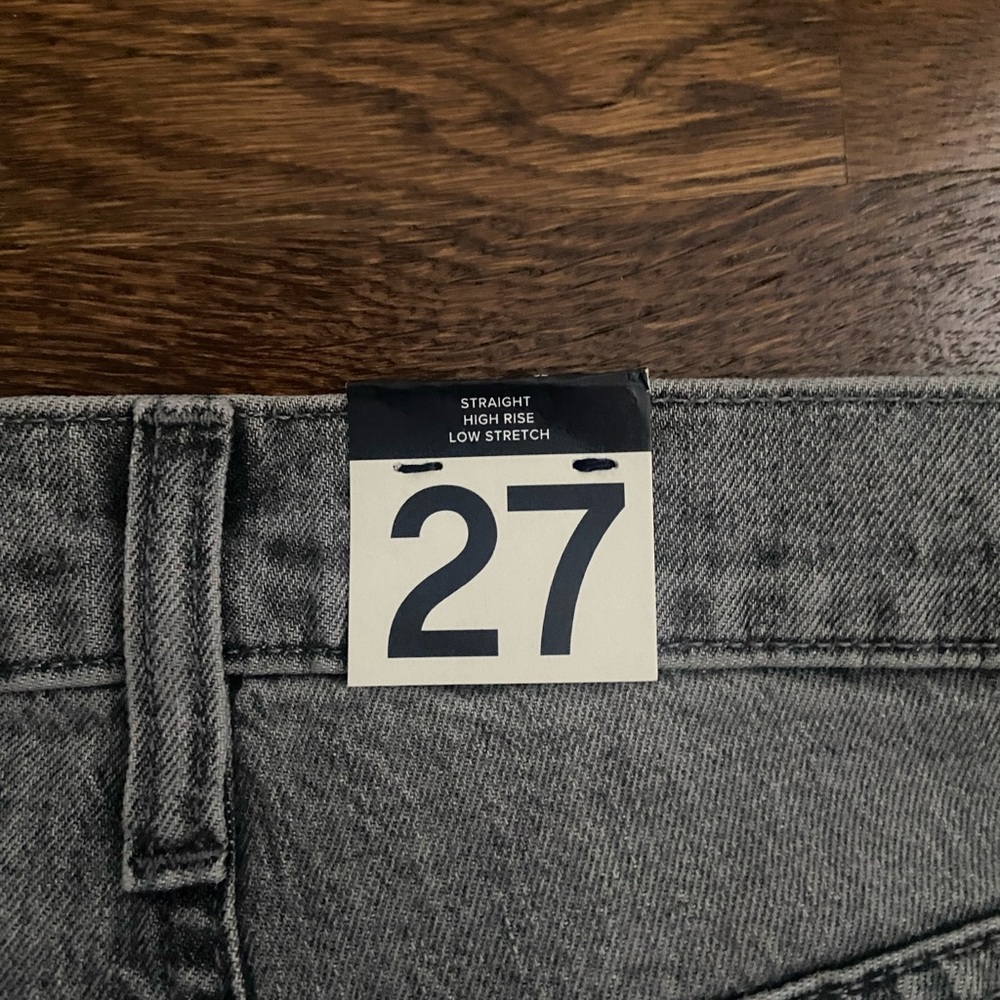 Women’s Gap High Rise Cheeky Straight Jeans - Sz. 4/27 - Picture 5 of 7